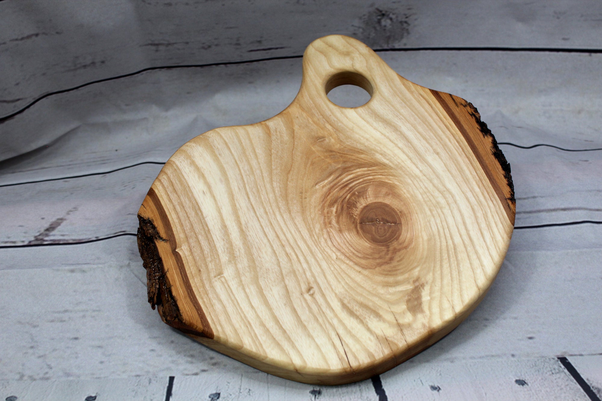 Cheese board (live edge ash) Sold Out
